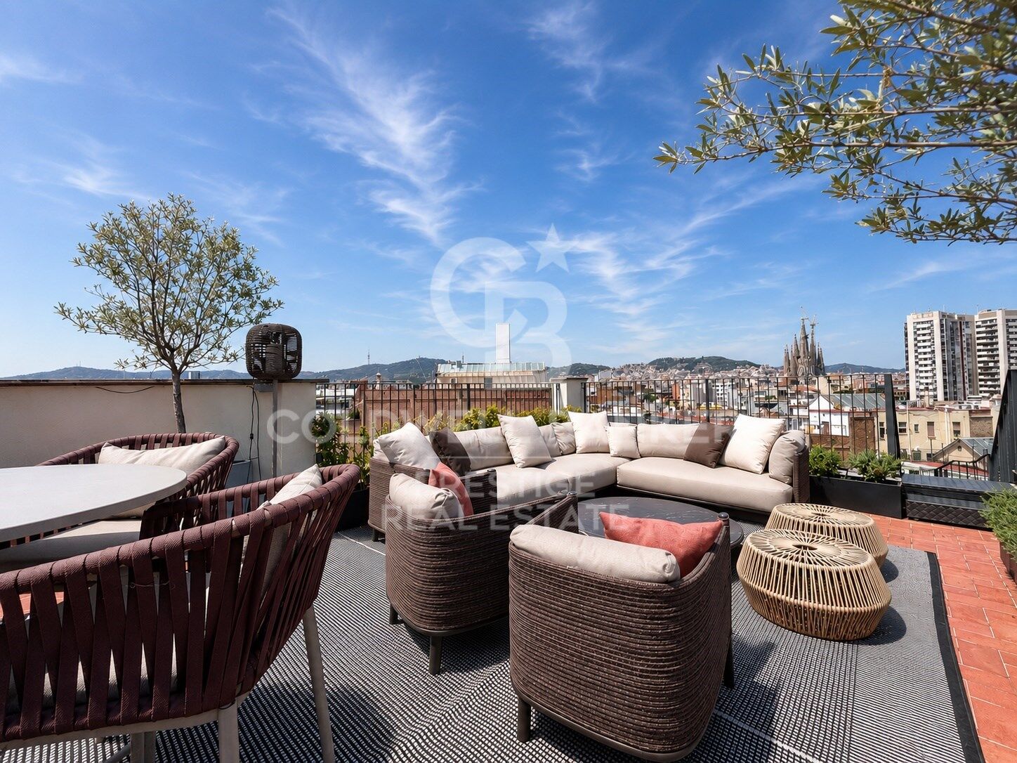 Ático de lujo en venta en el Eixample con amplias terrazas