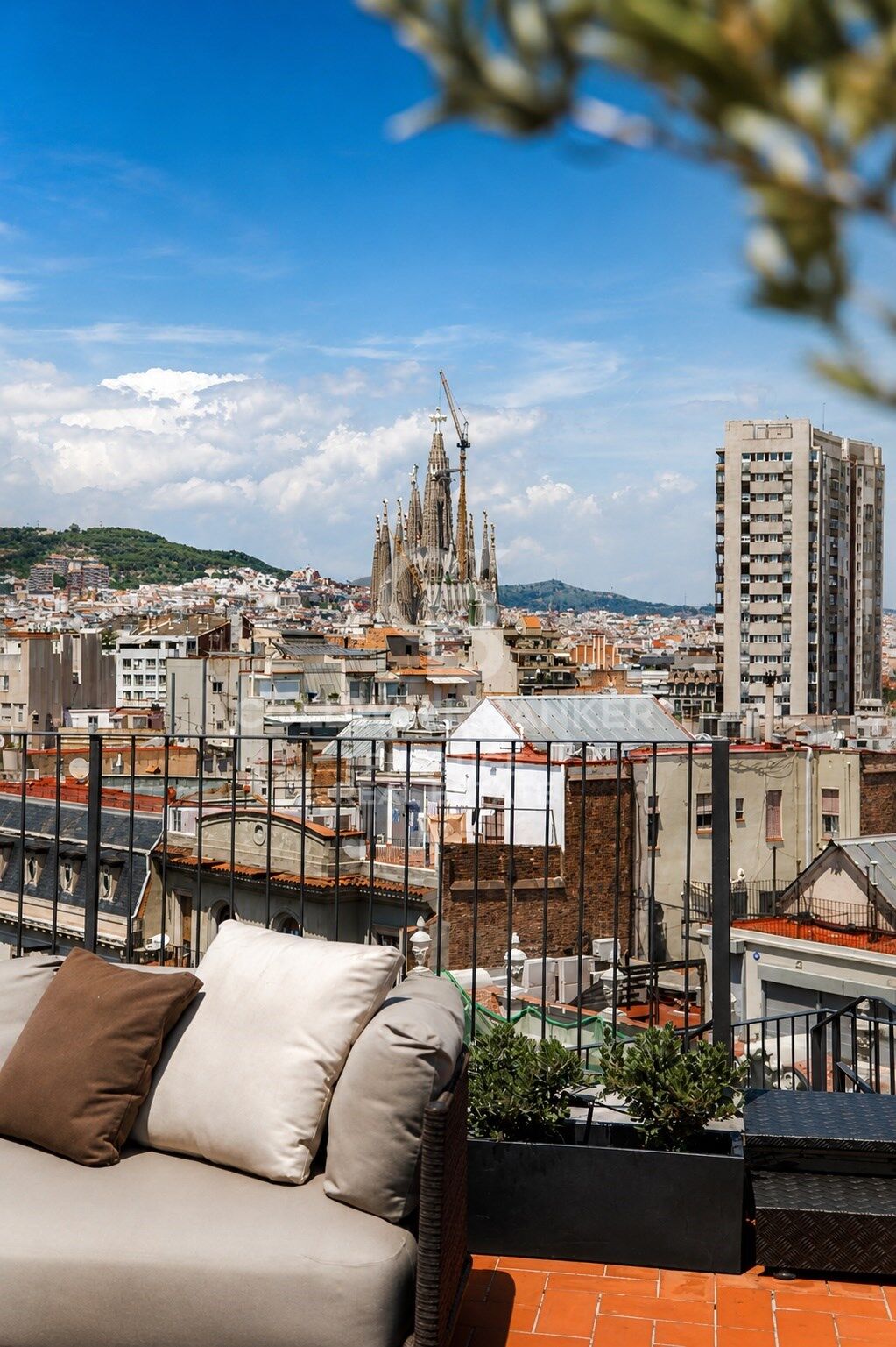 Ático de lujo en venta en el Eixample con amplias terrazas