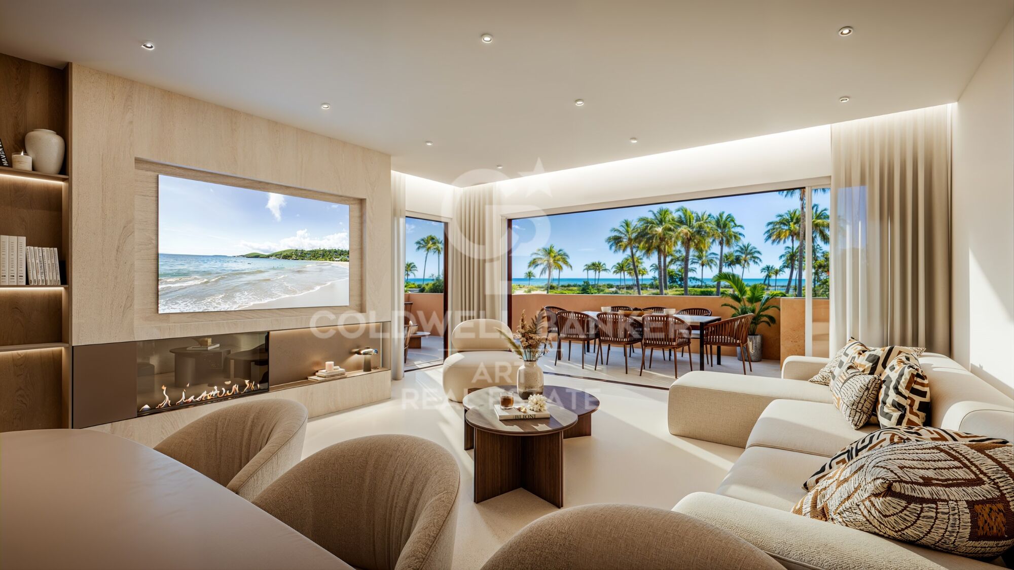 Exklusive renovierte Wohnung in erster Strandlinie in Costalita del Mar