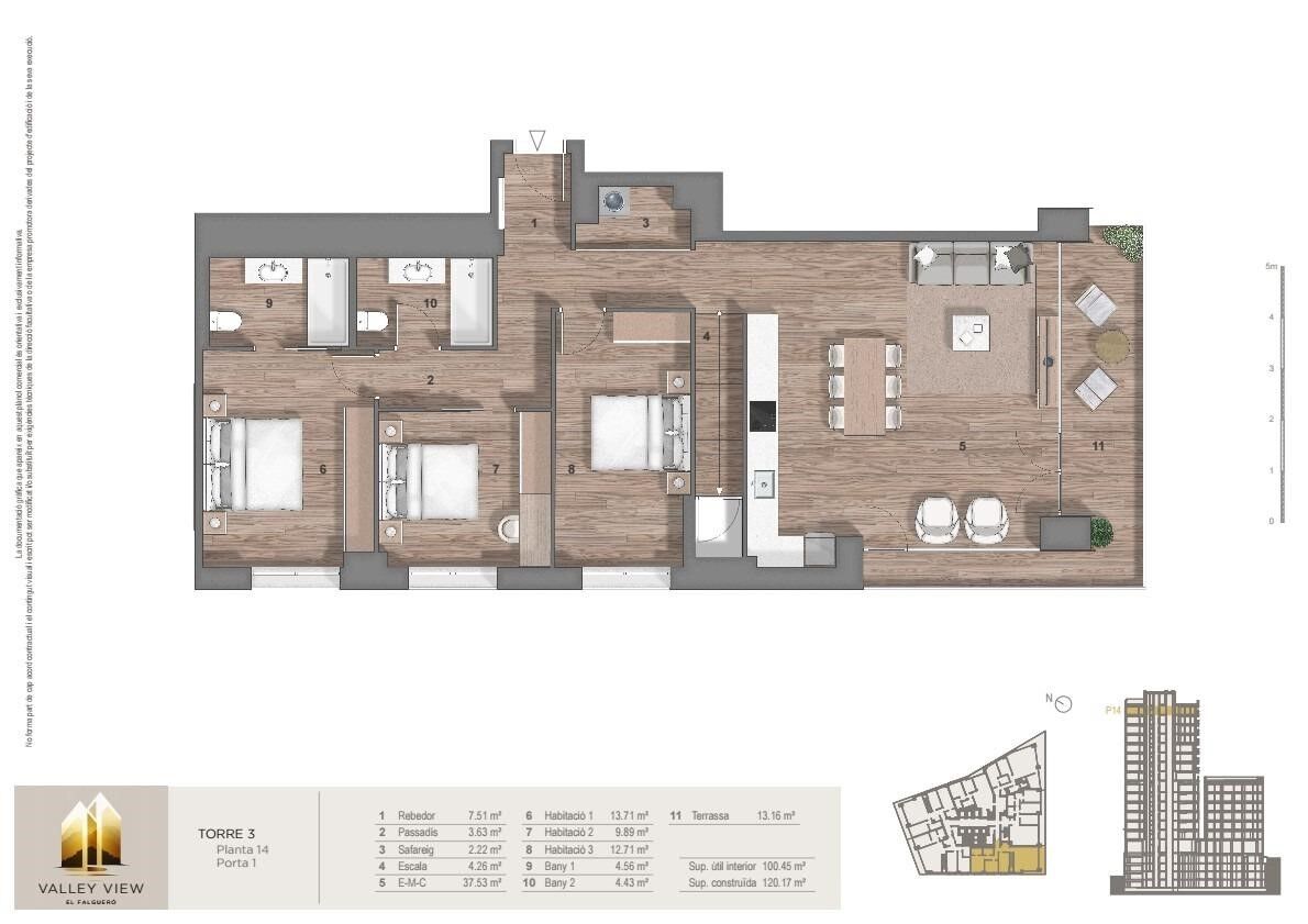 Penthouse 3 Bedrooms Sale Escaldes-Engordany