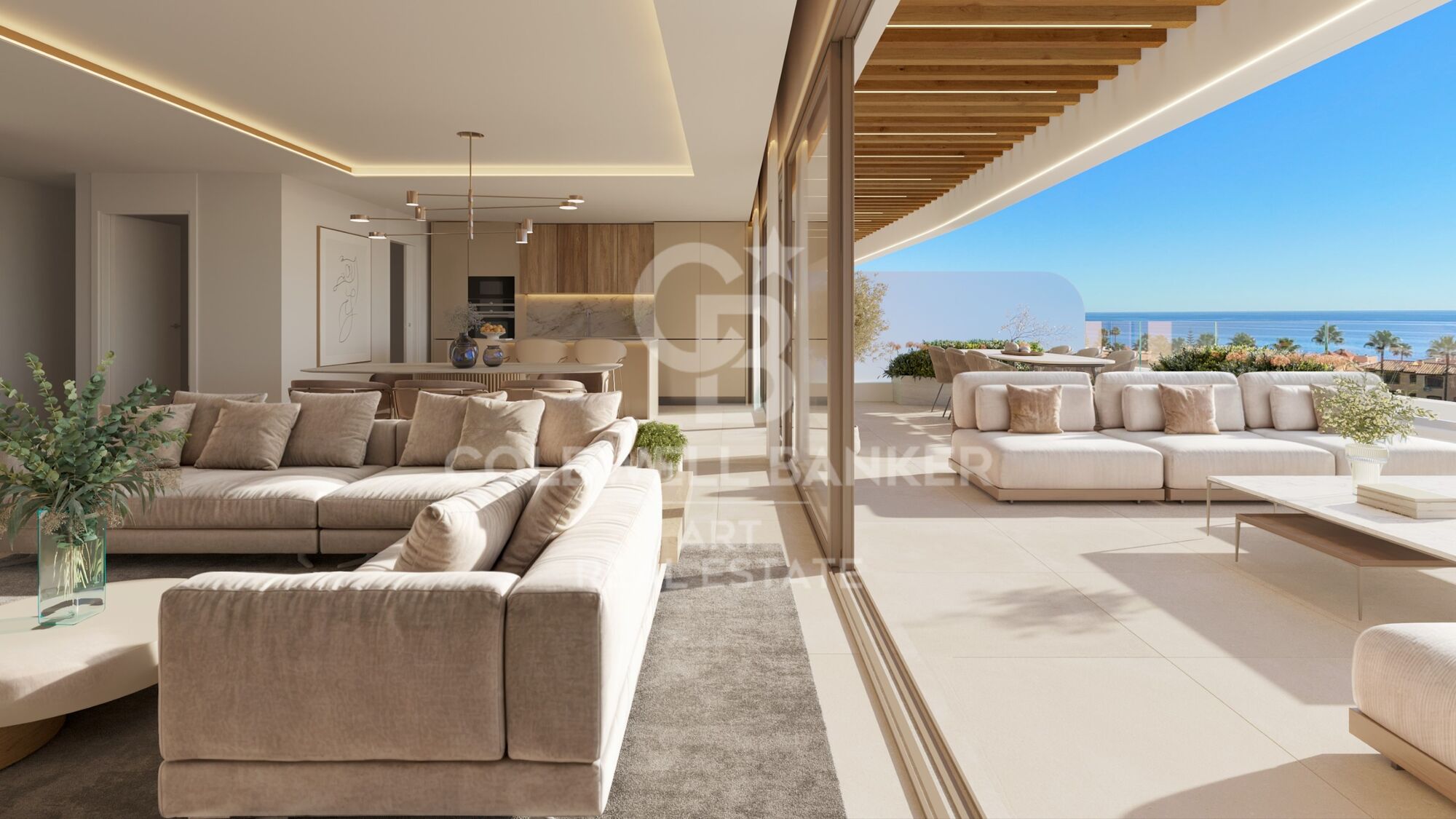 Luxuriöse Apartments Nur 200 Meter vom Meer Entfernt