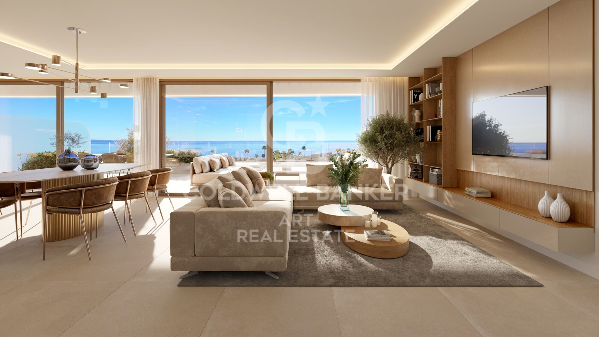 Luxuriöse Apartments Nur 200 Meter vom Meer Entfernt