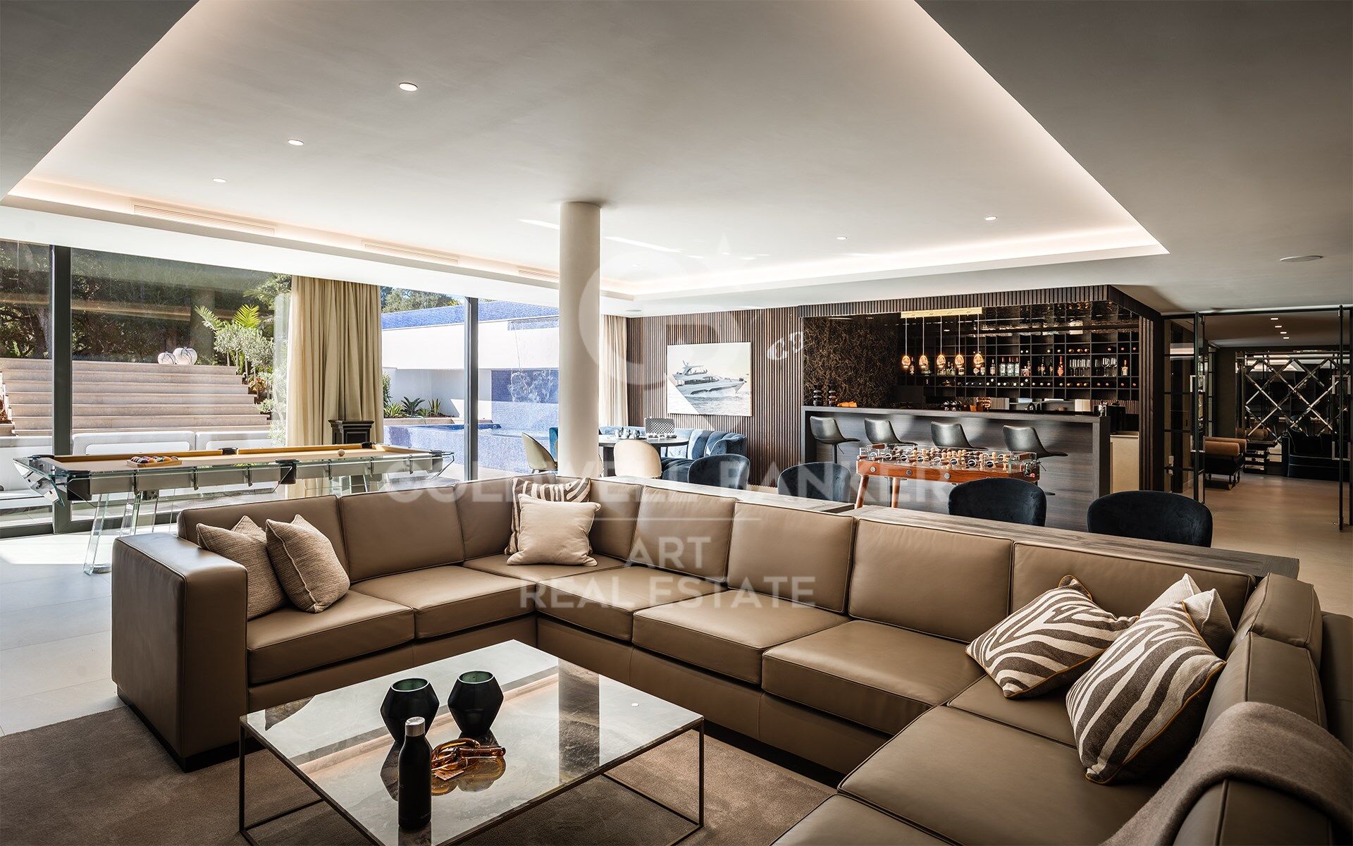 Spectaculaire résidence contemporaine située à Sotogrande Costa