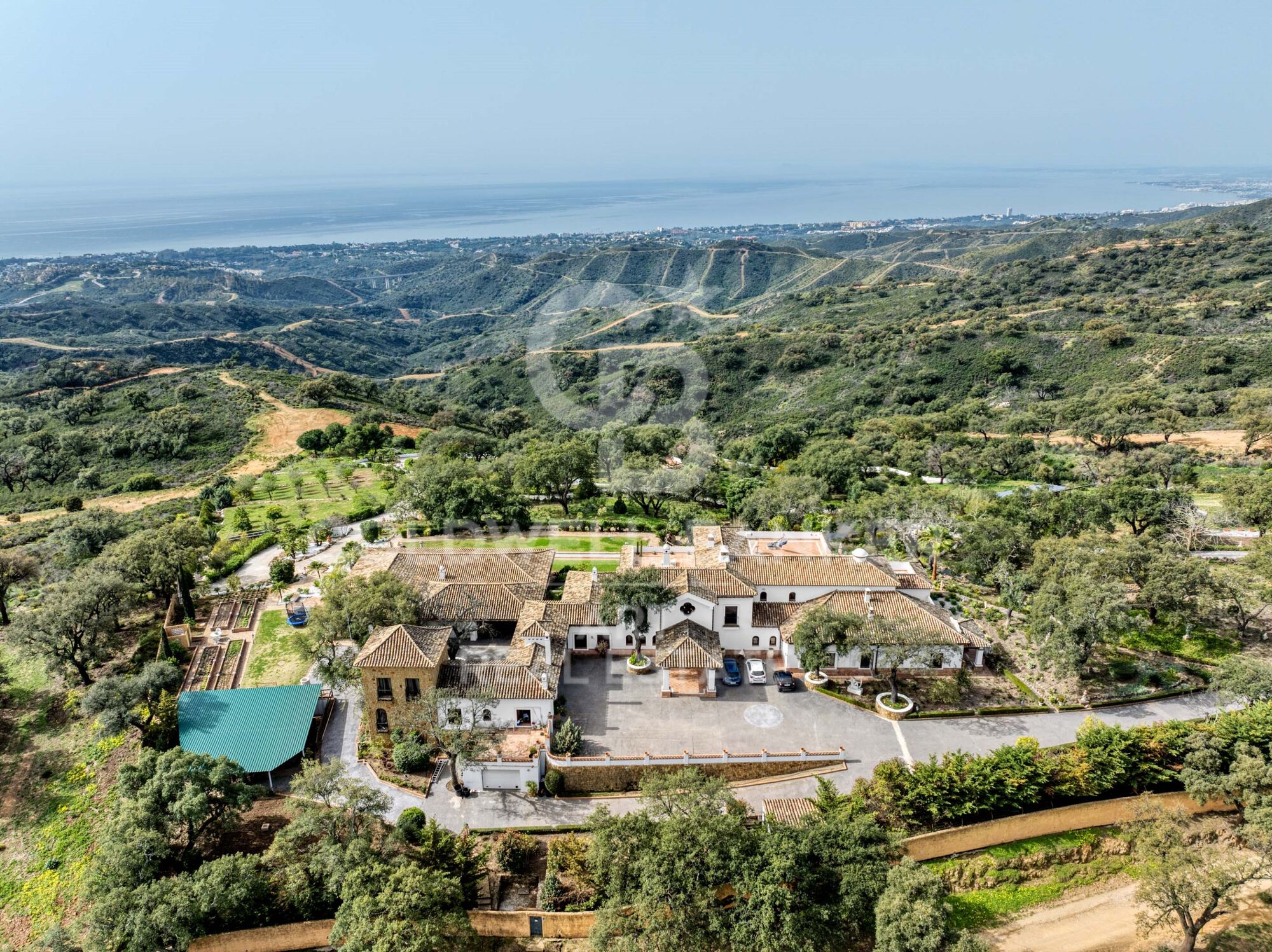 Finca de luxe avec vue panoramique sur la mer à La Mairena