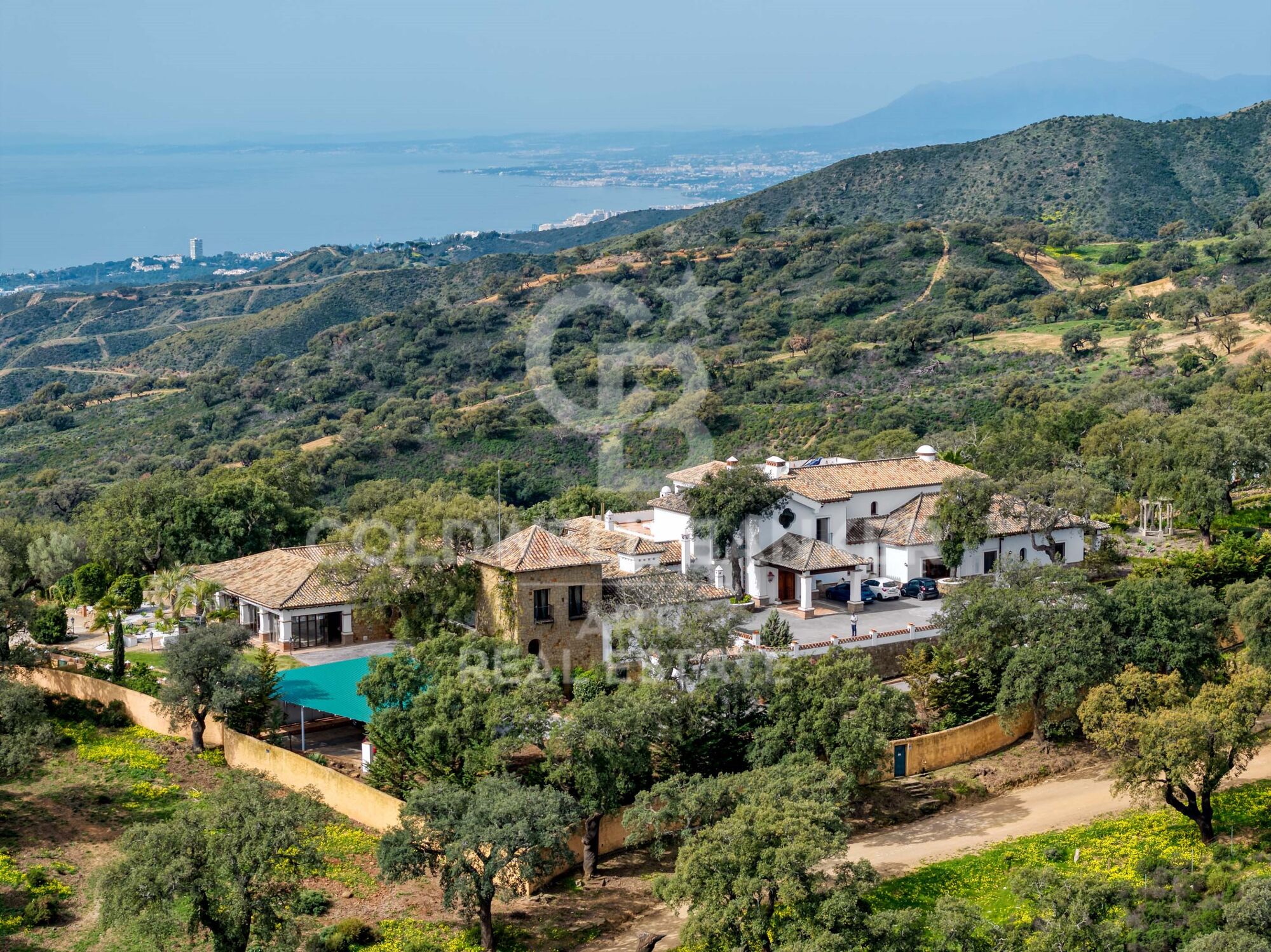 Finca de luxe avec vue panoramique sur la mer à La Mairena