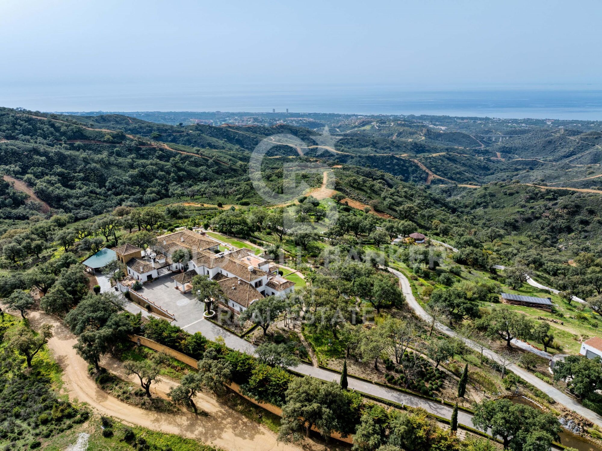 Finca de luxe avec vue panoramique sur la mer à La Mairena