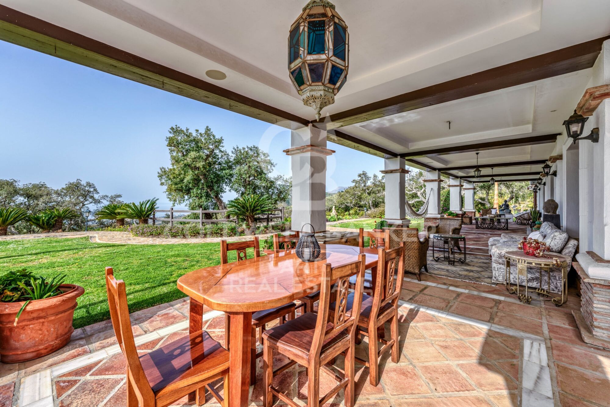Finca de luxe avec vue panoramique sur la mer à La Mairena