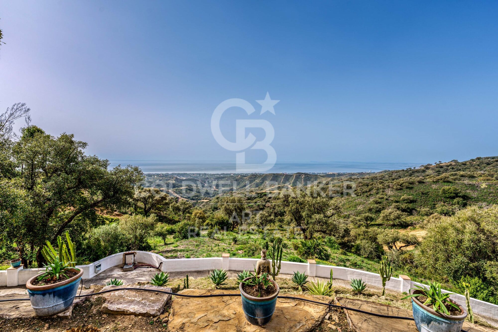 Finca de luxe avec vue panoramique sur la mer à La Mairena