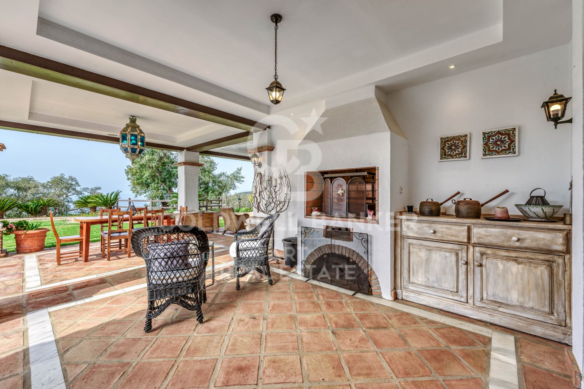 Finca de luxe avec vue panoramique sur la mer à La Mairena