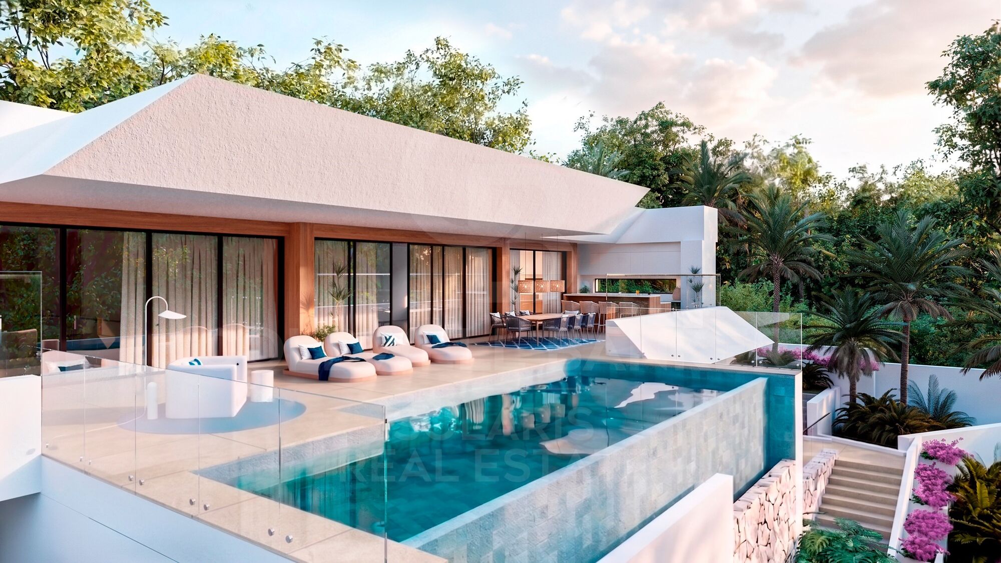Icône de la Villa | Villa de luxe contemporaine exclusive avec une vue sur la mer à couper le souffle