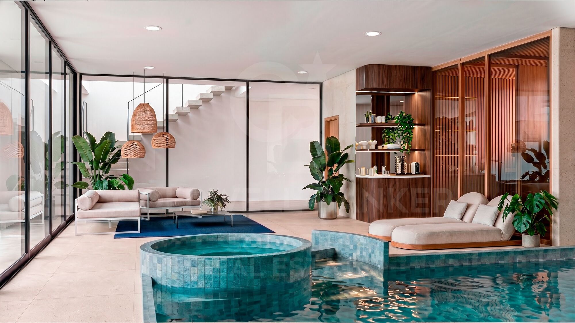 Icône de la Villa | Villa de luxe contemporaine exclusive avec une vue sur la mer à couper le souffle