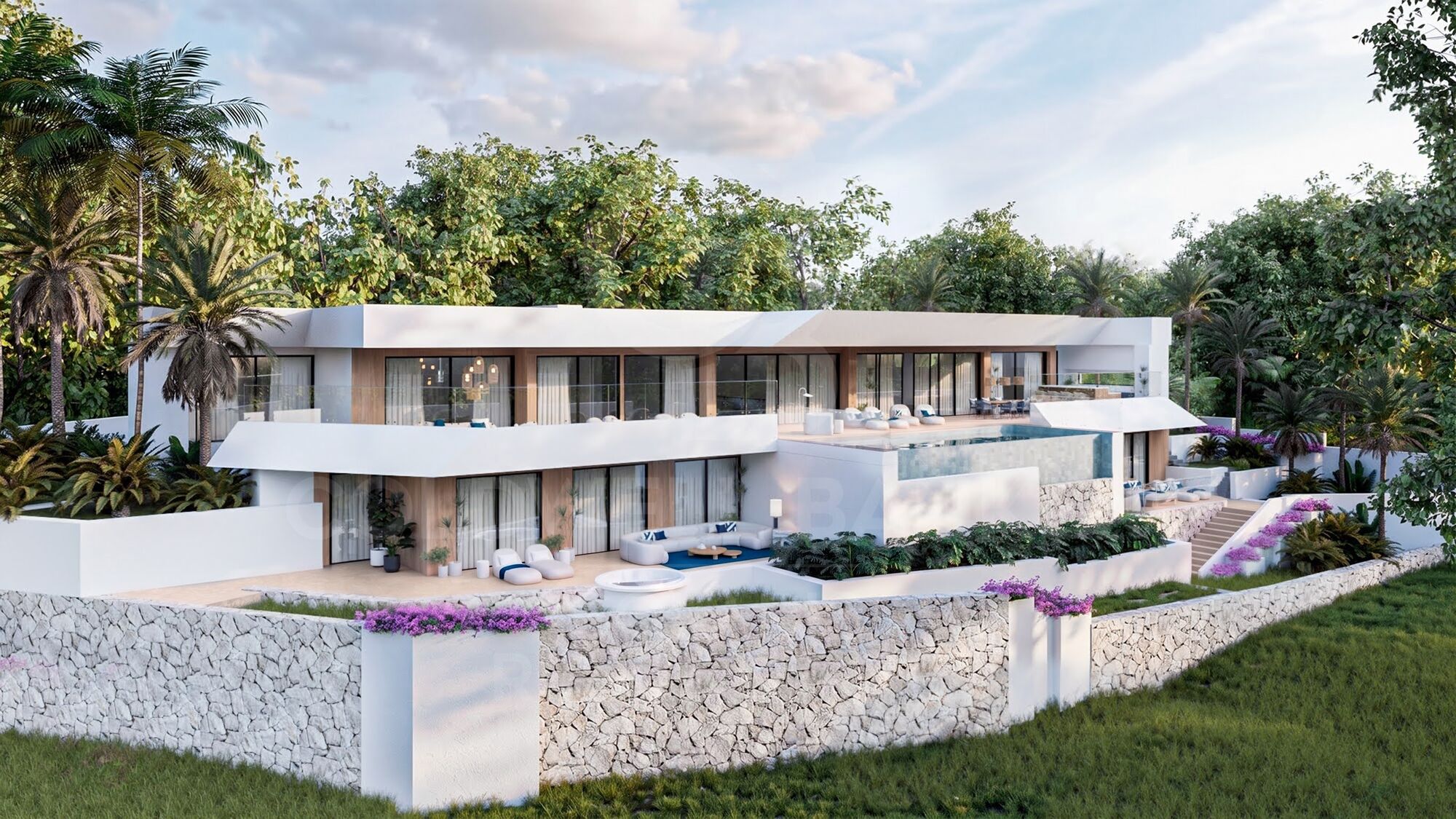 Icône de la Villa | Villa de luxe contemporaine exclusive avec une vue sur la mer à couper le souffle