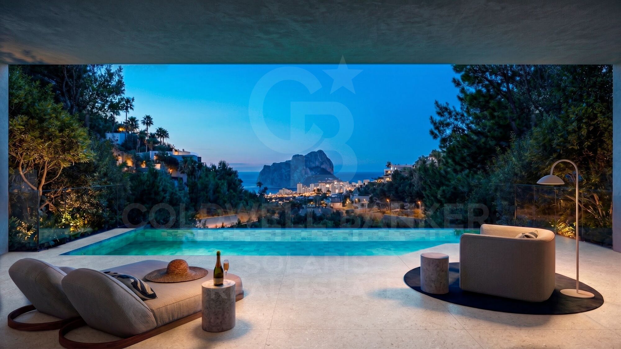 Icône de la Villa | Villa de luxe contemporaine exclusive avec une vue sur la mer à couper le souffle