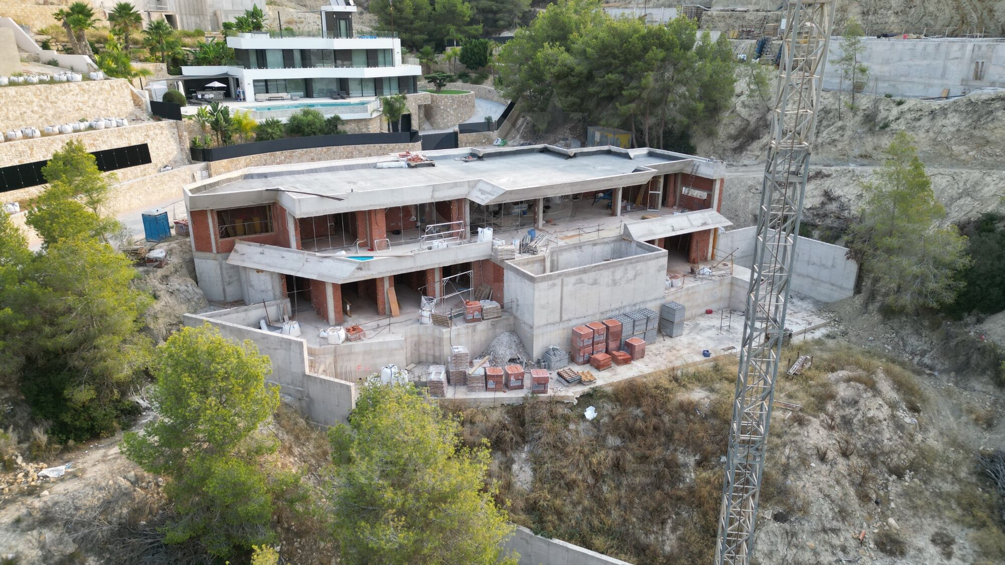 Icône de la Villa | Villa de luxe contemporaine exclusive avec une vue sur la mer à couper le souffle