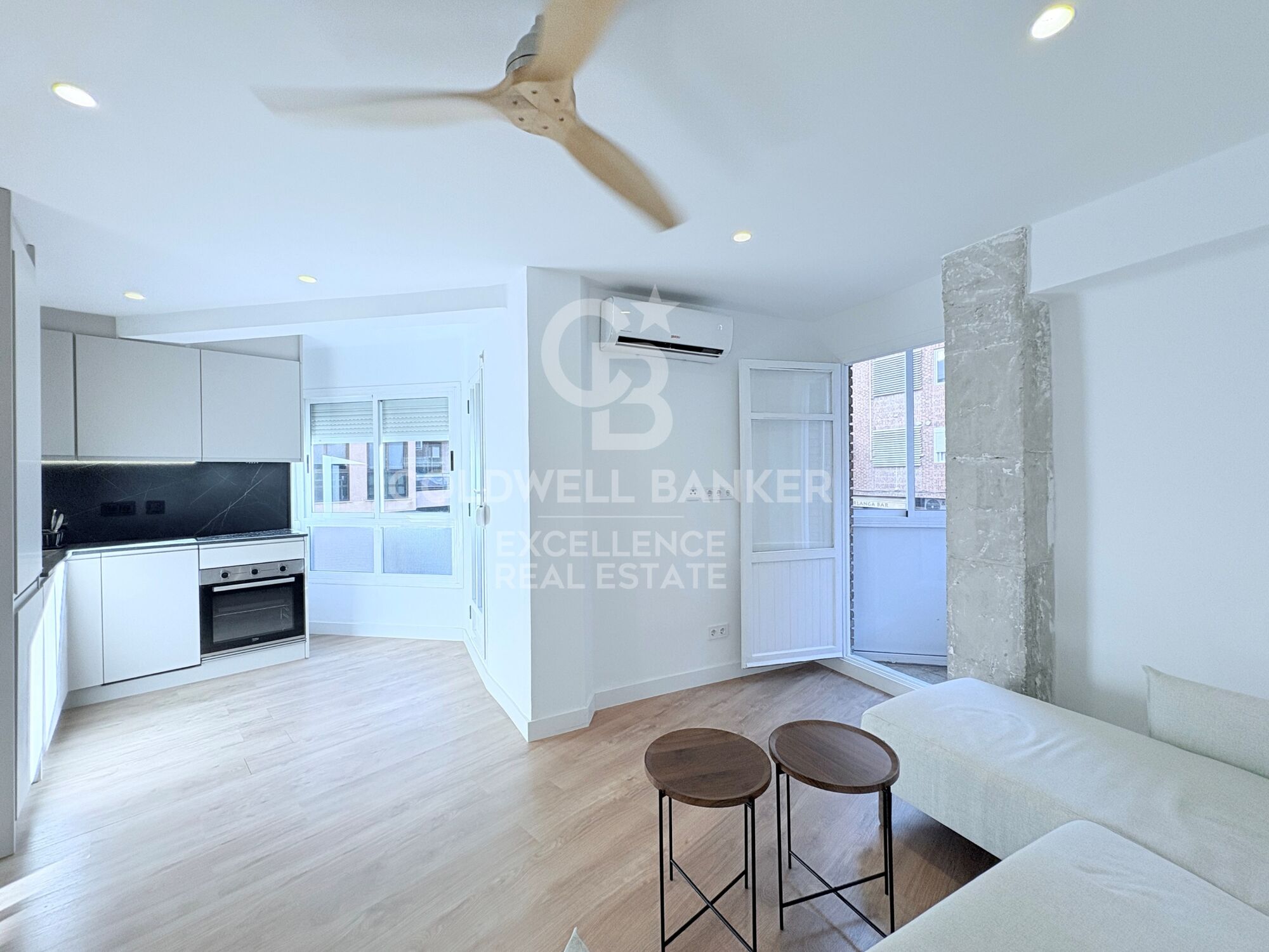 Bright renovated flat with 3 terraces in Benimaclet