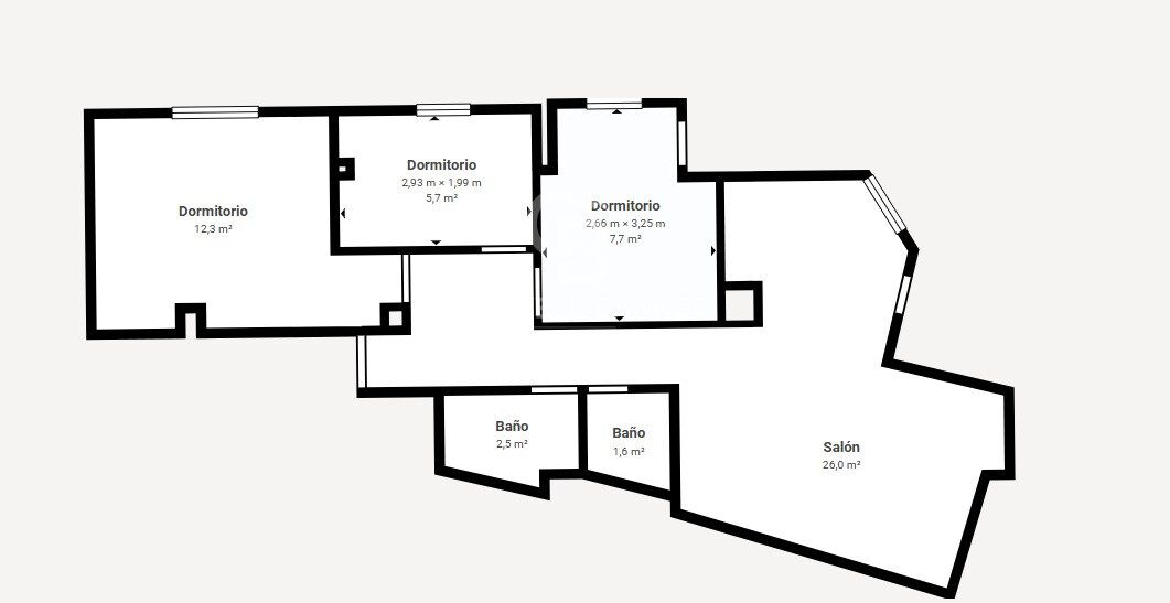 Bright renovated flat with 3 terraces in Benimaclet