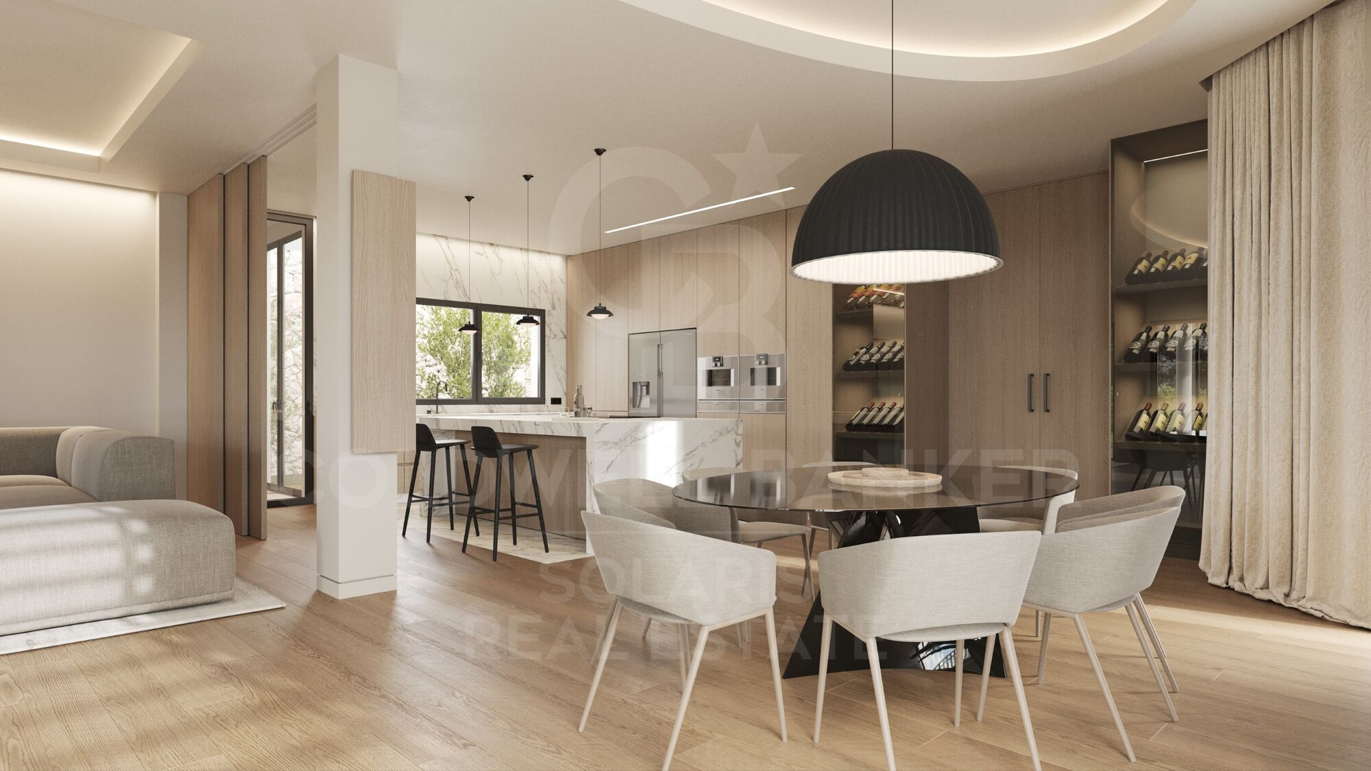Villa Butterfly | Elegante Villa mit Meerblick, Pool und großen Räumen