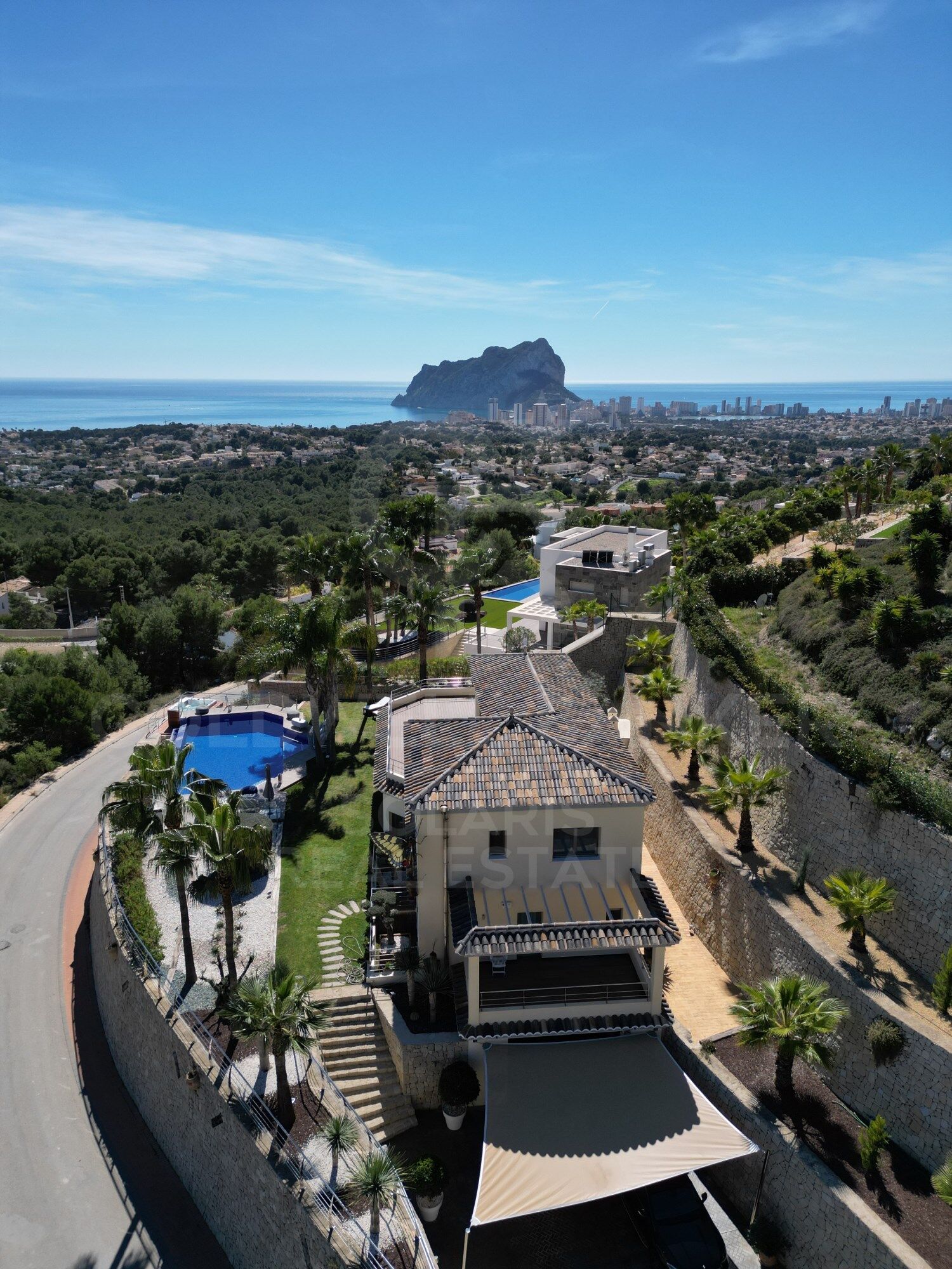 Villa Butterfly | Elegante Villa mit Meerblick, Pool und großen Räumen