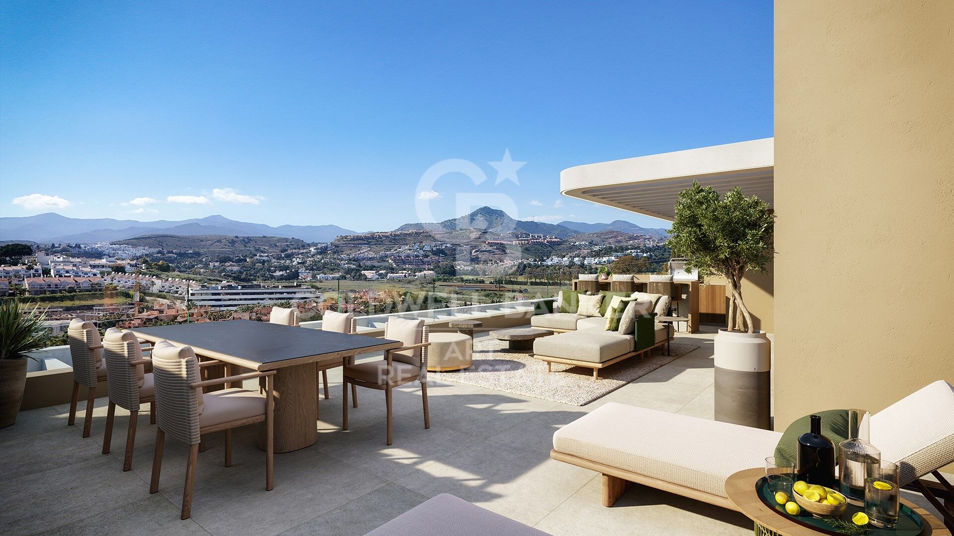 Moderne Apartments in der Gegend von El Campanario in Estepona