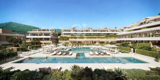 Appartements modernes dans le quartier d'El Campanario à Estepona