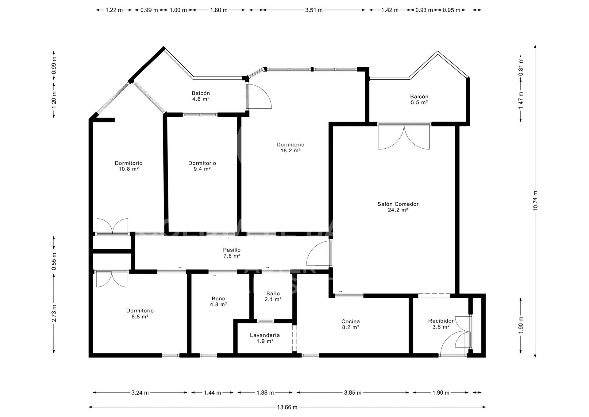 Flat 4 Bedrooms Sale Barcelona