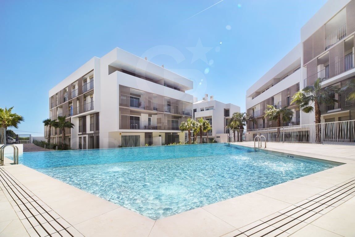 Nouvel appartement en construction orienté au sud et installations complètes à côté du port de Jávea