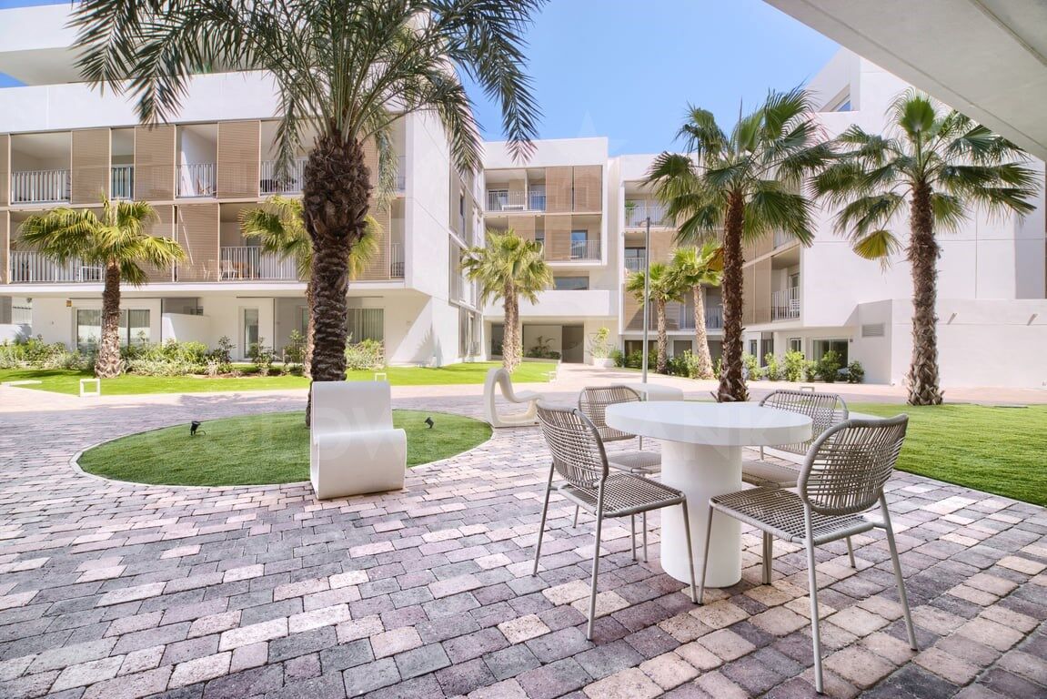 Nouvel appartement en construction orienté au sud et installations complètes à côté du port de Jávea