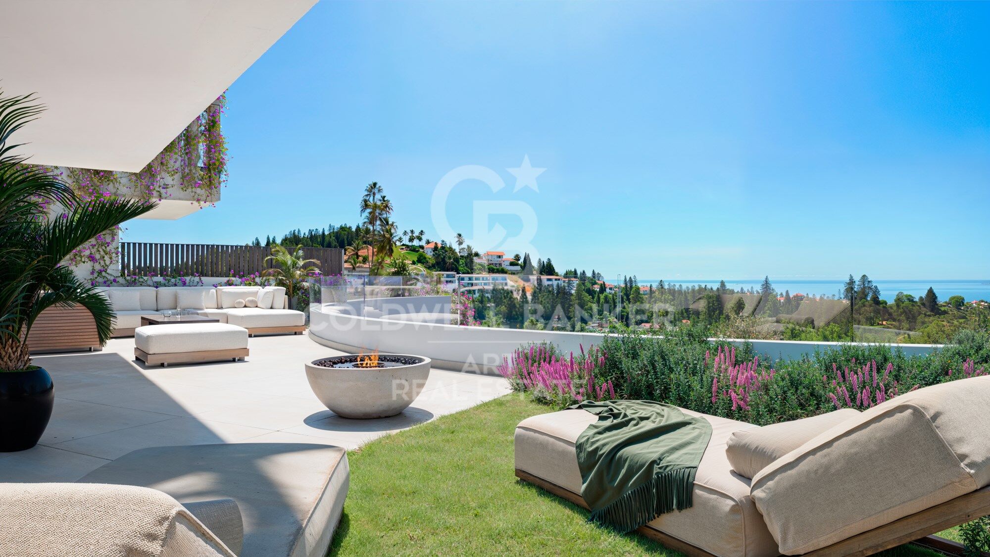 Villas design avec vue sur la mer à El Chaparral, Mijas
