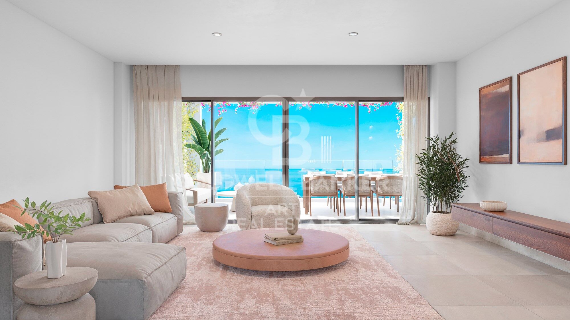 Designer Villas with Sea Views in El Chaparral, Mijas