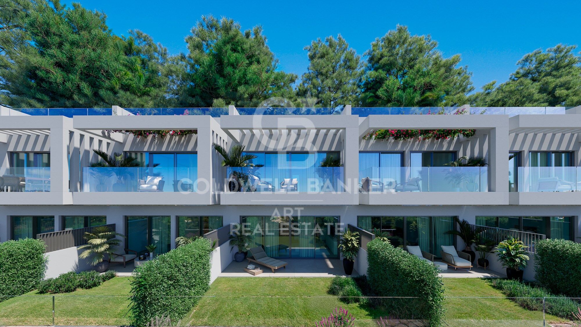 Designer Villas with Sea Views in El Chaparral, Mijas