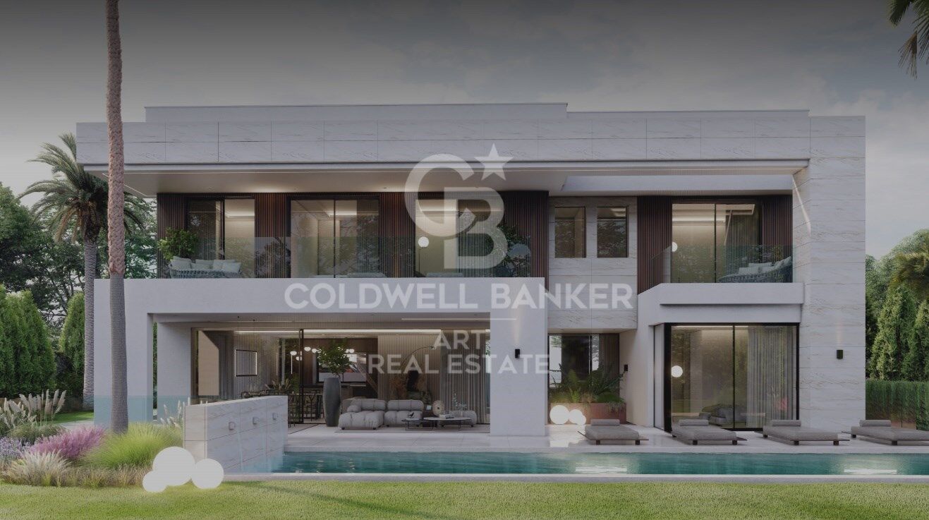 Exklusive Designervilla mit Meerblick in der Nähe von Puerto Banús