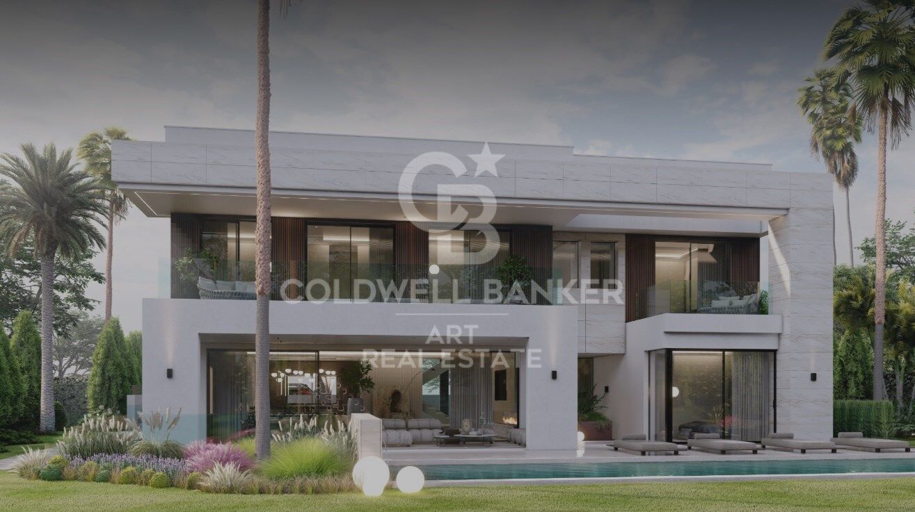 Exklusive Designervilla mit Meerblick in der Nähe von Puerto Banús