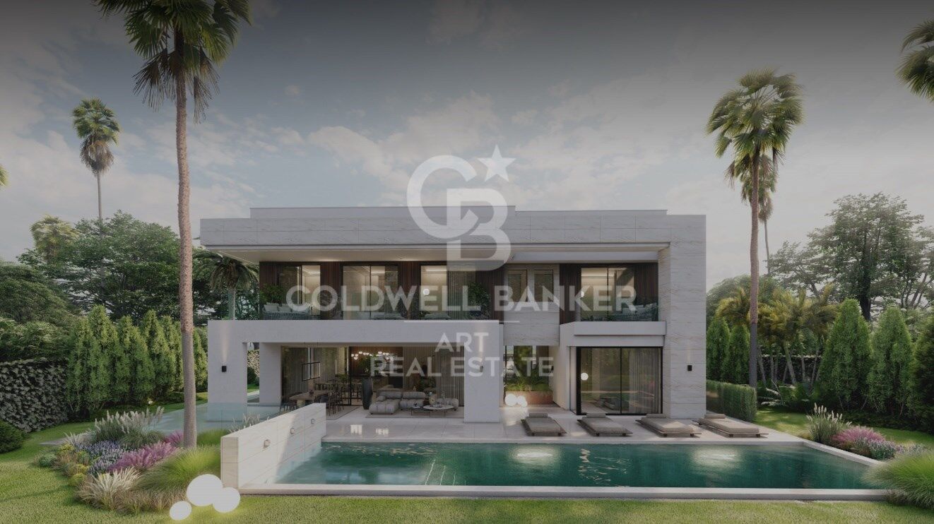 Exklusive Designervilla mit Meerblick in der Nähe von Puerto Banús