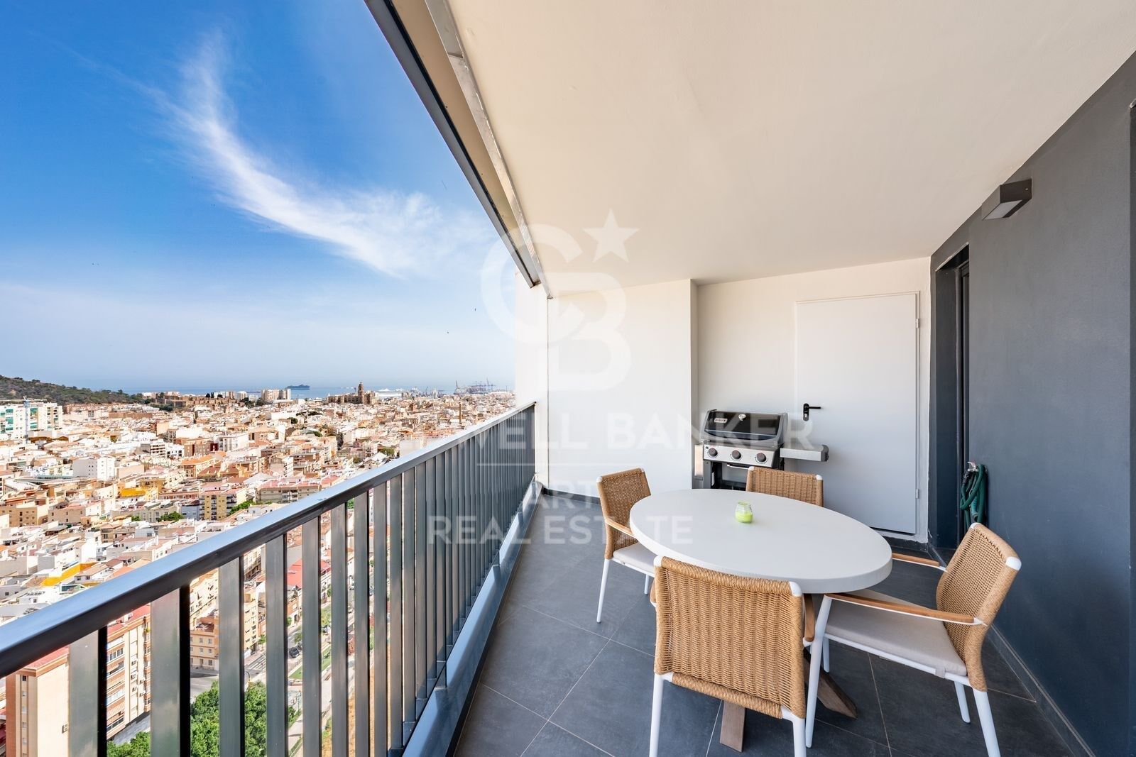 Apartamento de lujo con vistas panorámicas sobre Málaga