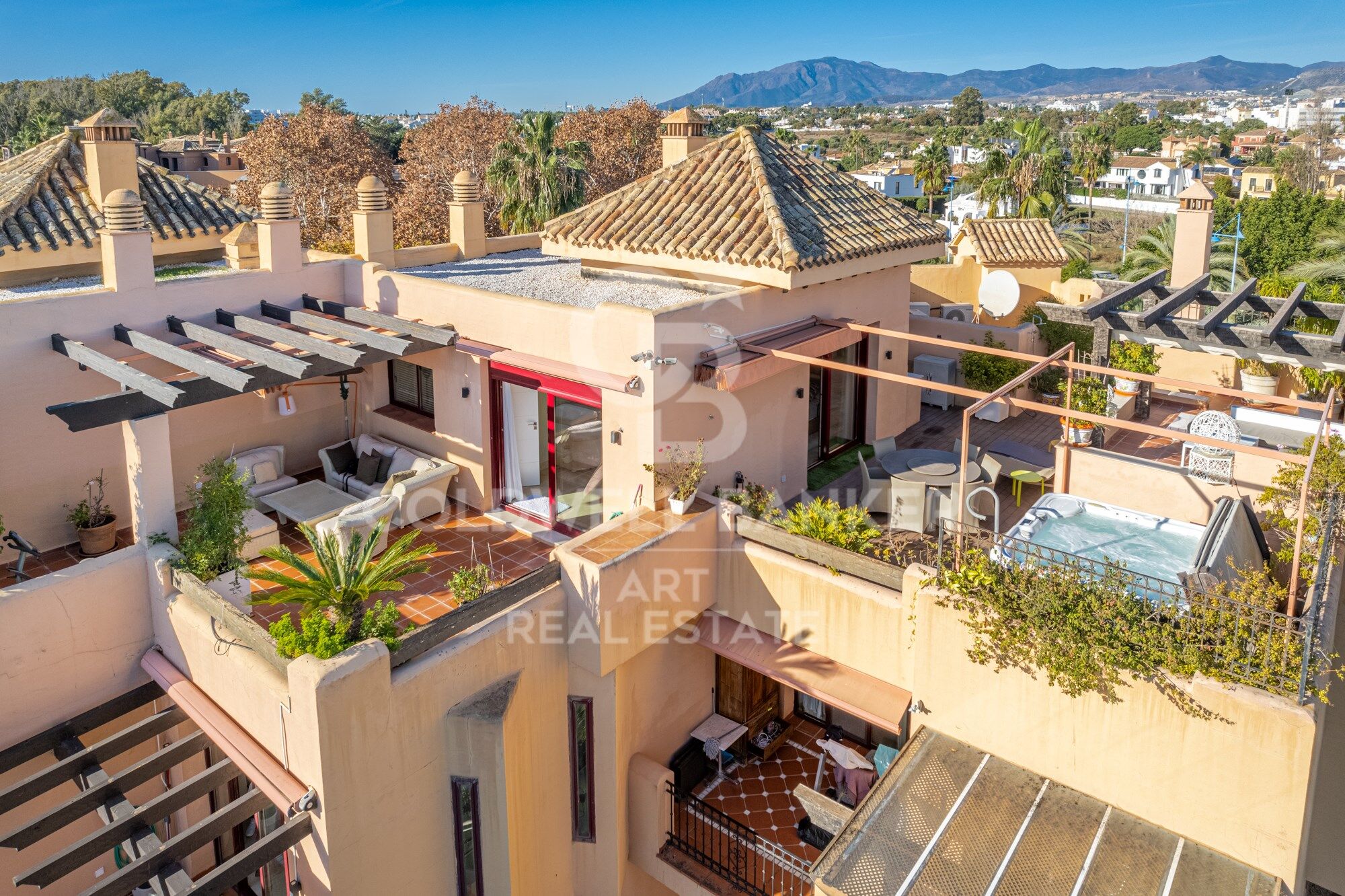Penthouse duplex de luxe à deux pas de la plage à Bahía de Alcántara