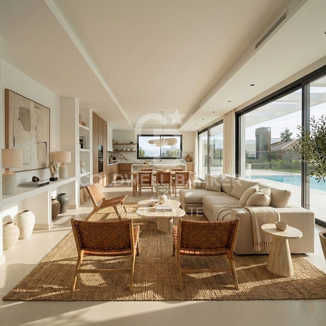 Spectaculaire villa de luxe à El Chaparral, à quelques minutes de la plage de Mijas.