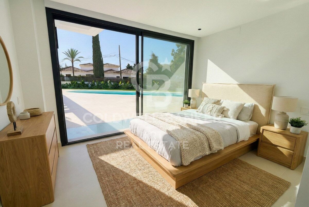 Spectaculaire villa de luxe à El Chaparral, à quelques minutes de la plage de Mijas.