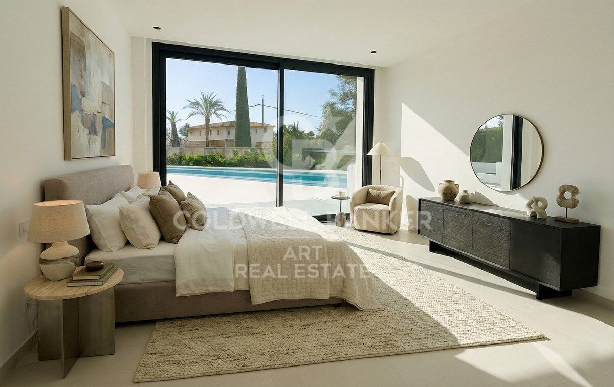 Spectaculaire villa de luxe à El Chaparral, à quelques minutes de la plage de Mijas.