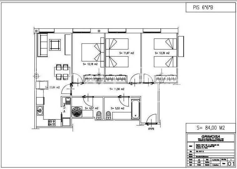 Penthouse 3 Schlafzimmer Vermietung Andorra la Vella