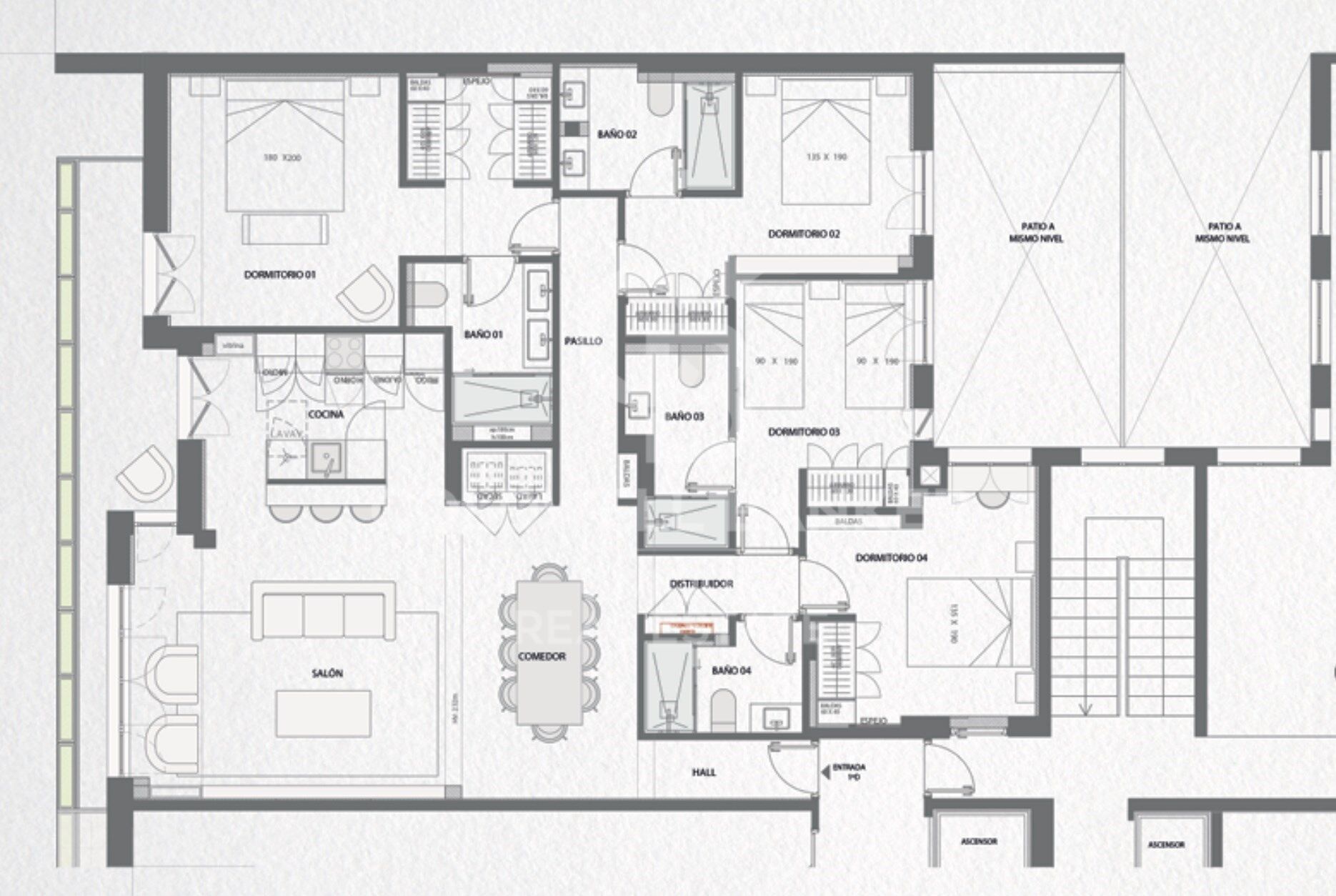 Renovierte 4-Zimmer-Wohnung mit Terrasse in Lista, Madrid