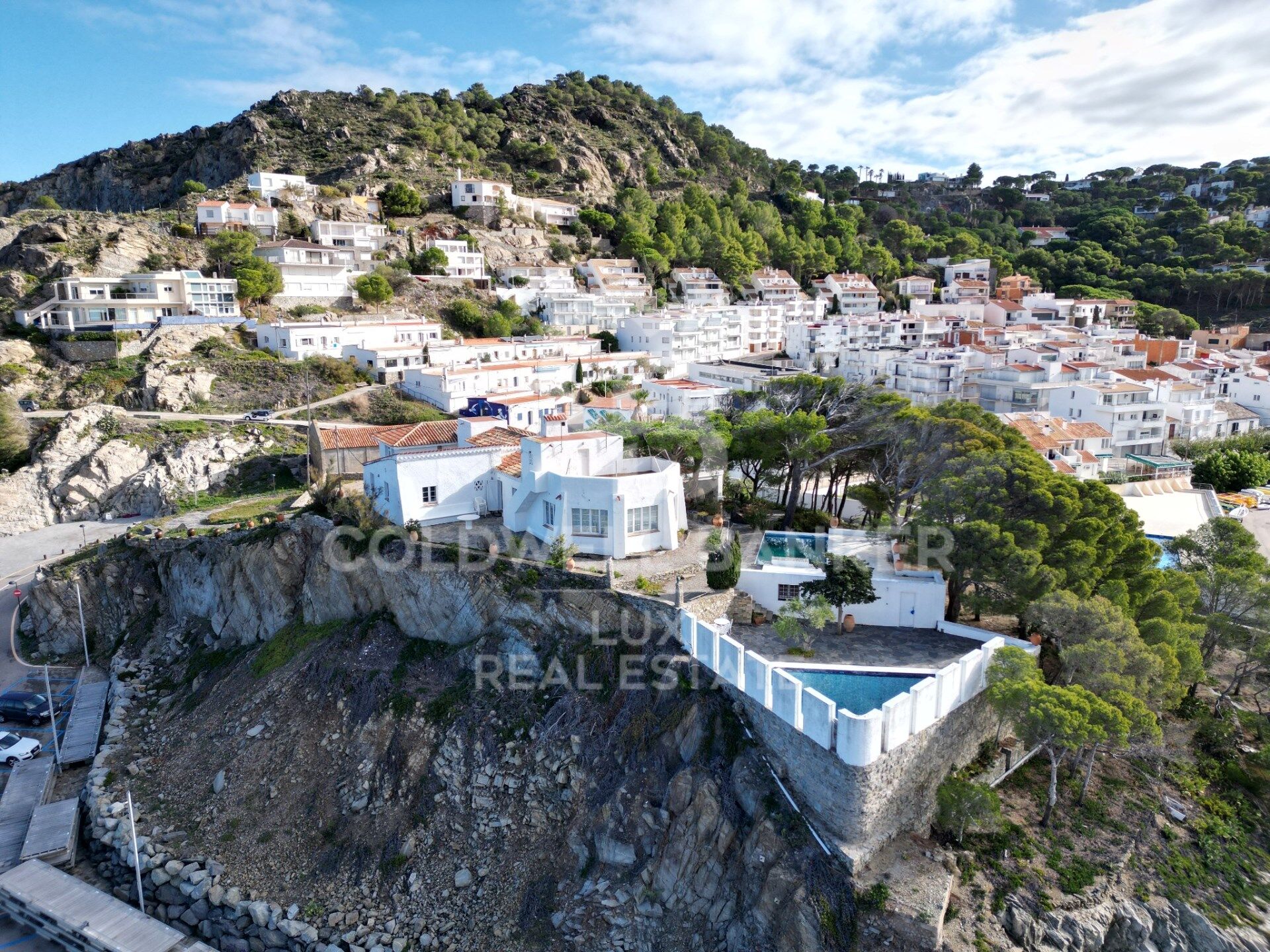 Villa in erster Meereslinie, Port de la Selva, Costa Brava