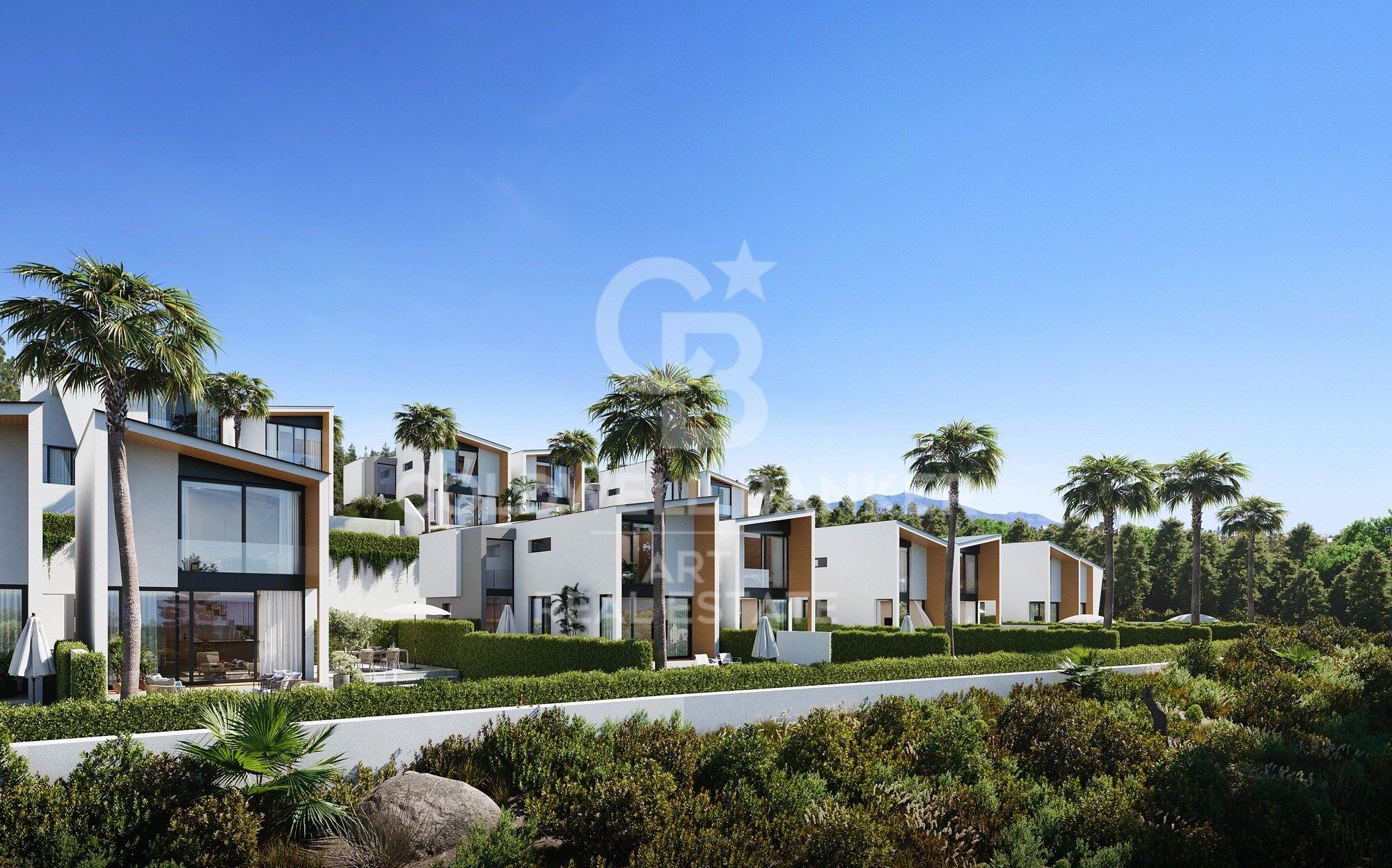 Exclusive development of detached villas located just 500 metres from the beach
