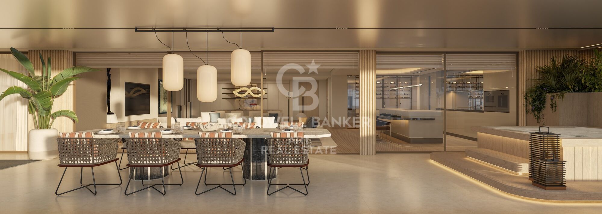 Luxusresidenzen in erster Meereslinie in Estepona