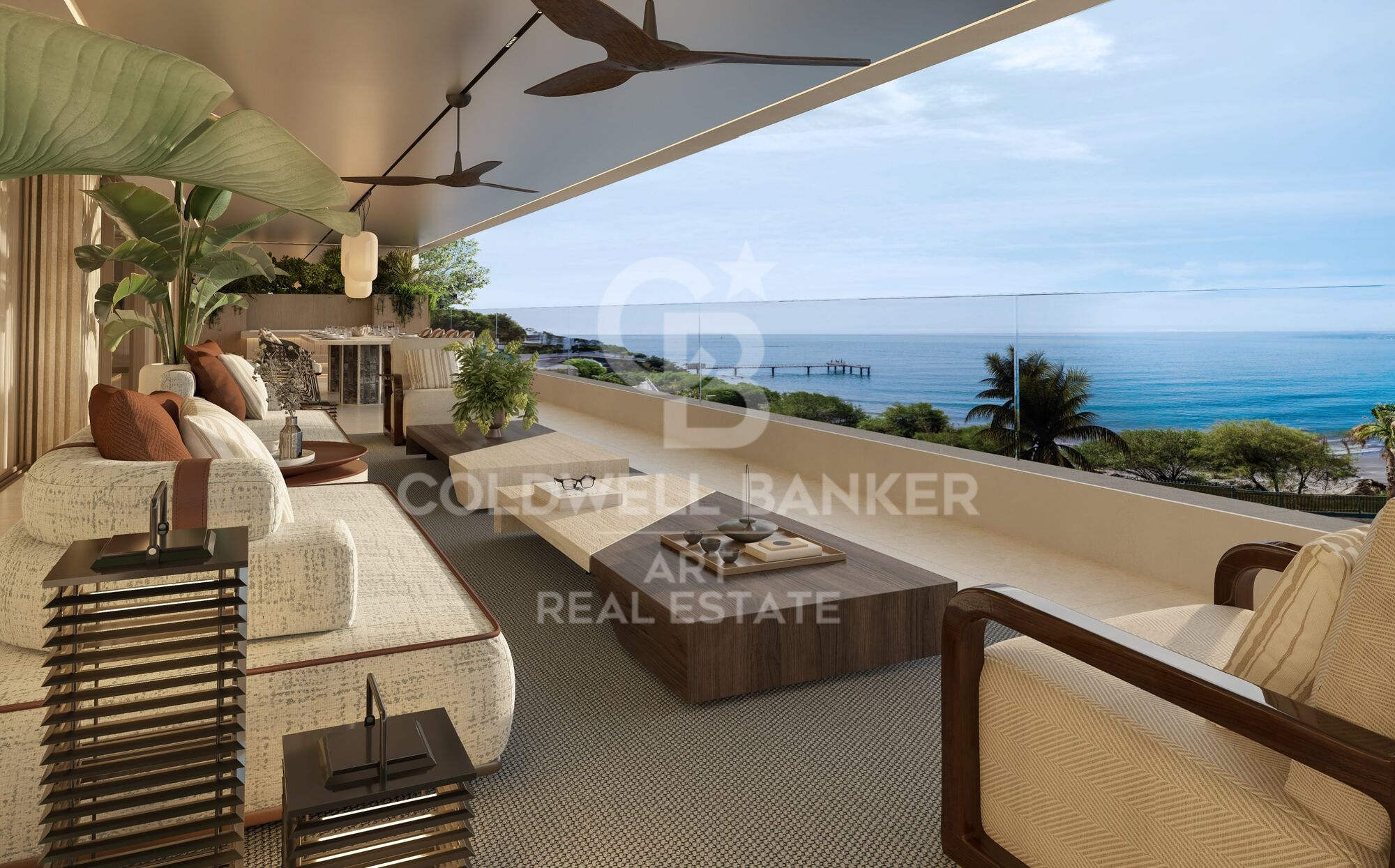 Luxusresidenzen in erster Meereslinie in Estepona