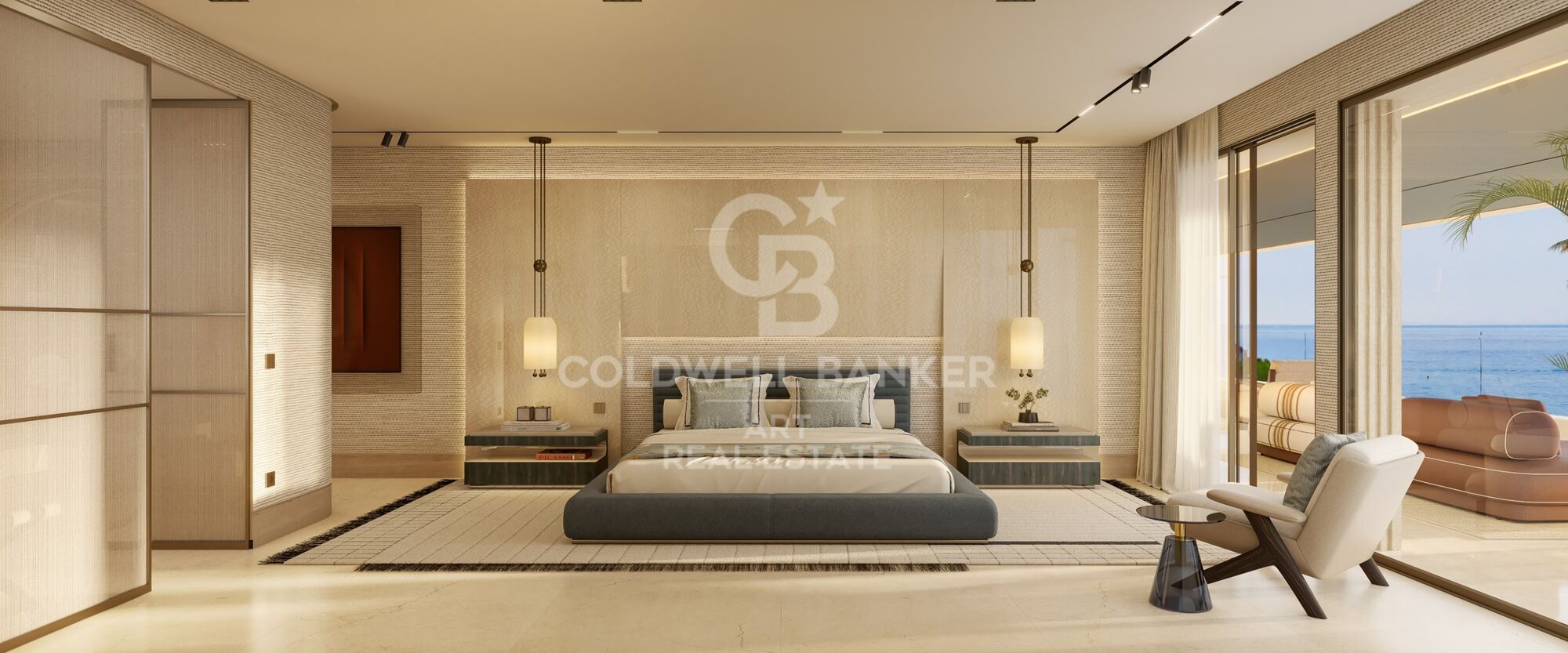 Luxusresidenzen in erster Meereslinie in Estepona
