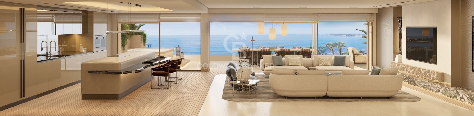 Luxusresidenzen in erster Meereslinie in Estepona