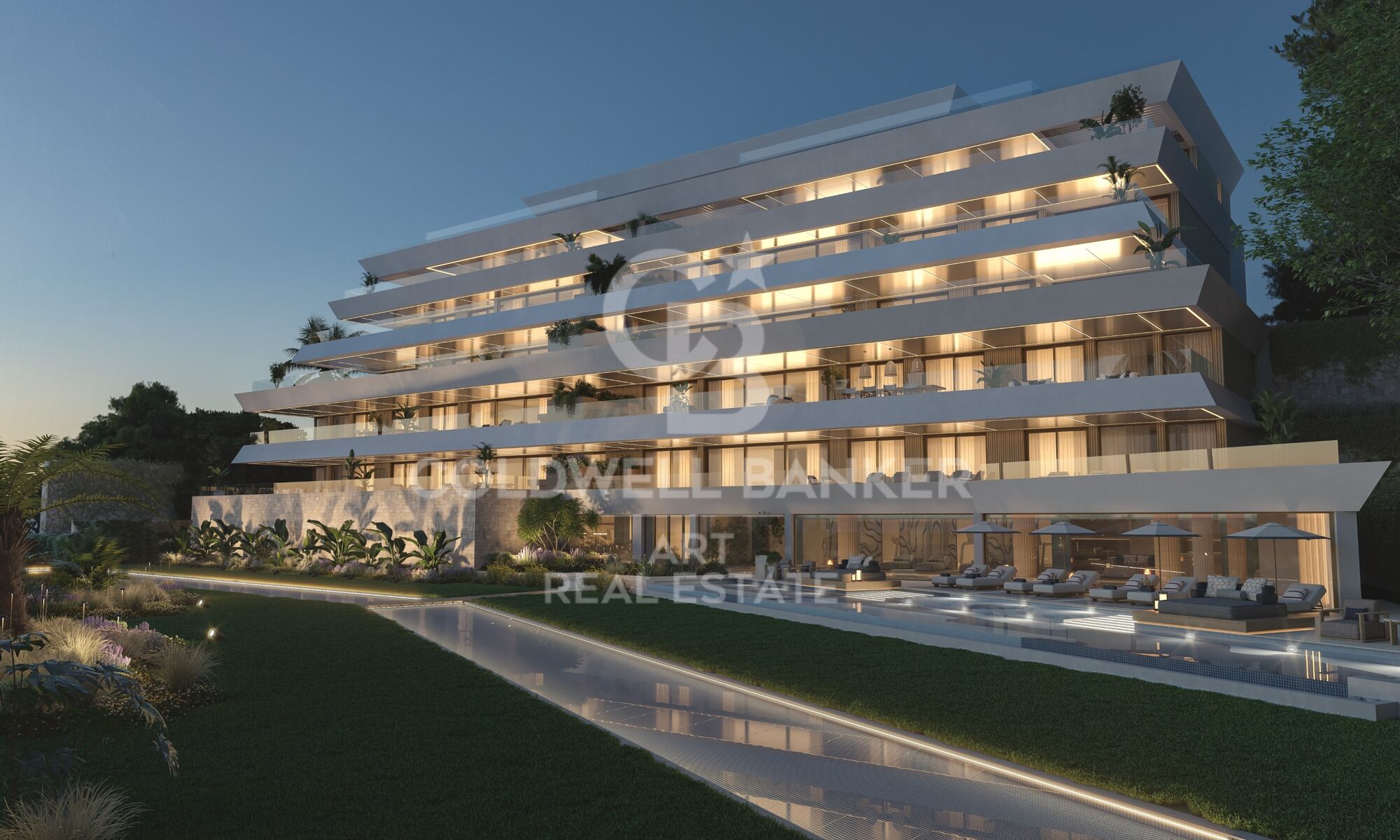 Luxusresidenzen in erster Meereslinie in Estepona