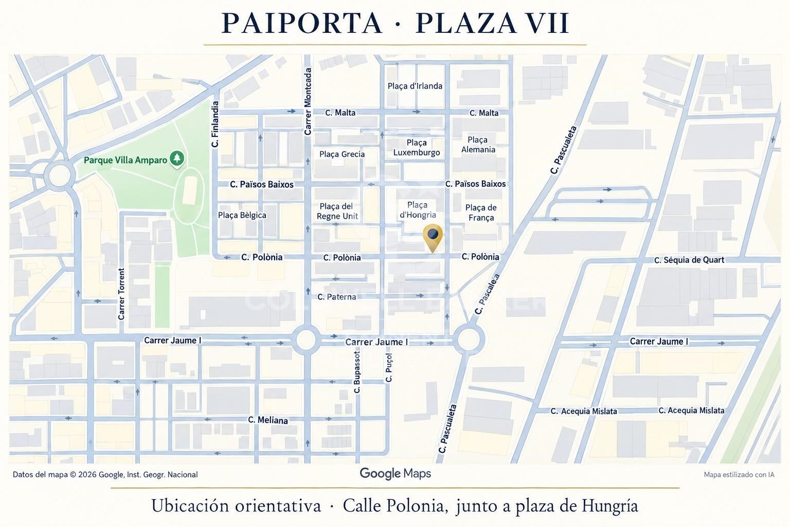 Obra nueva en Paiporta con 3 dormitorios, terraza y garaje | Cesión de derechos