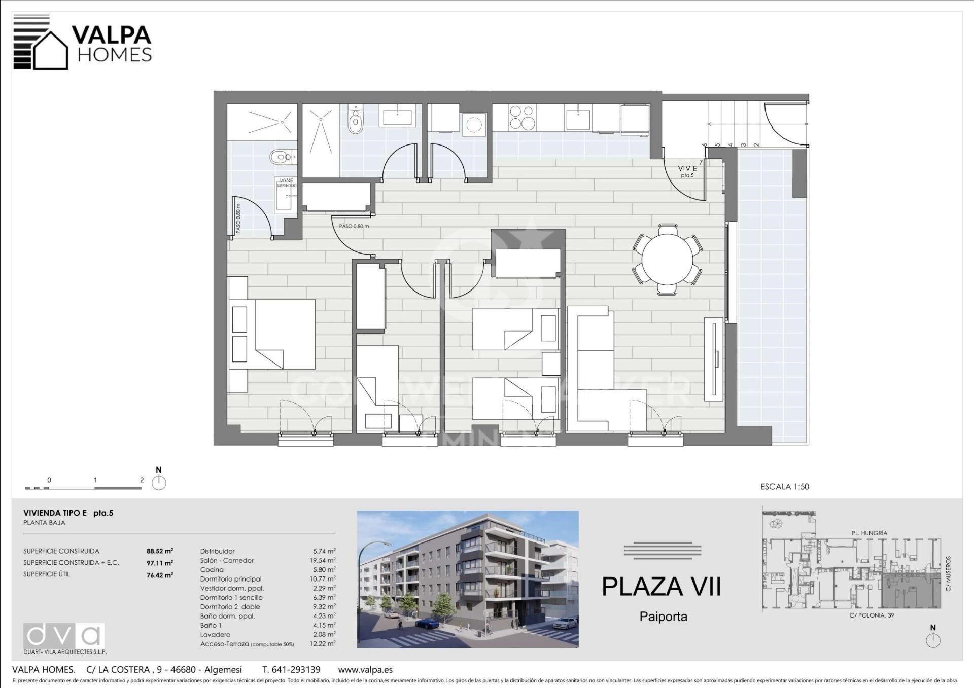 Obra nueva en Paiporta con 3 dormitorios, terraza y garaje | Cesión de derechos