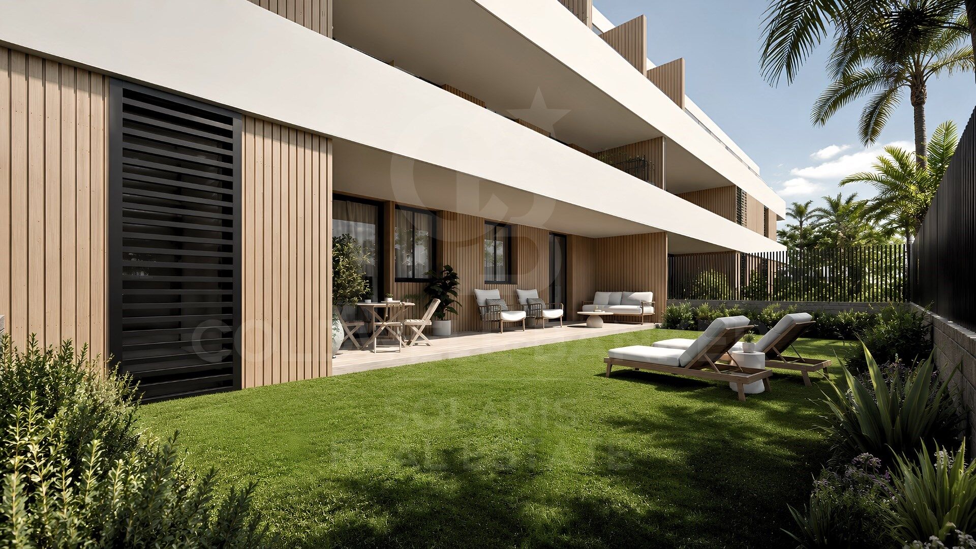 Exclusive ground floor apartments with private garden in new build boutique residential in Jávea